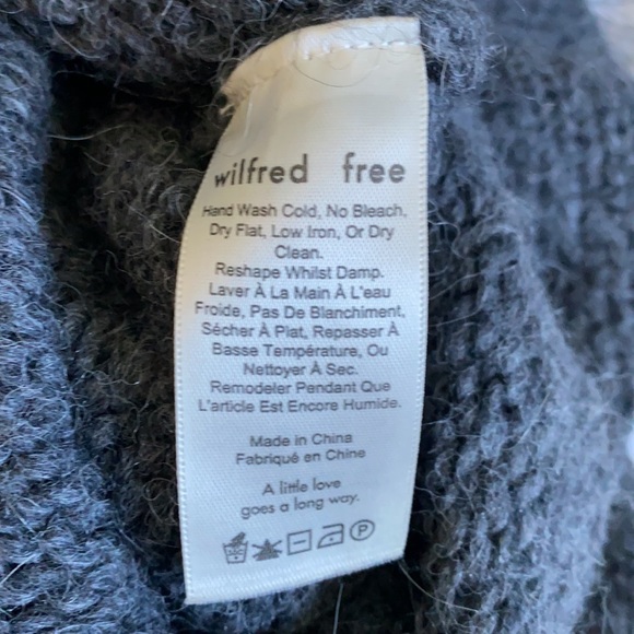 Wilfred cropped butterfly sleeve sweater - Picture 5 of 6